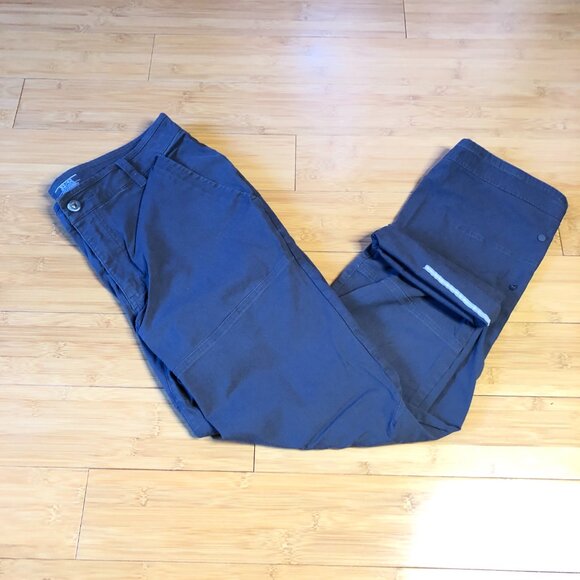 Mens Mountain Hardwear AP Pants Gray 32x30 Pockets Reflective Commuter - Picture 1 of 9